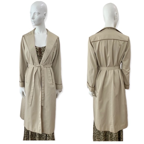 Vintage Aquascutum London Trench Coat - Picture 1 of 16